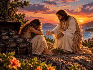 Jesus brings burdens into the light