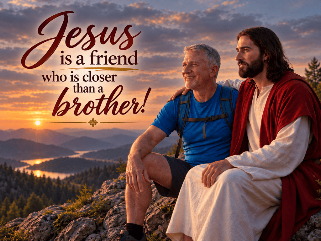Jesus closer than a brother