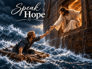 Jesus in the storm